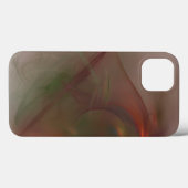Comet of the Wolf abstrakt art Case-Mate iPhone Hülle (Rückseite (Horizontal))
