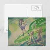 Comet Passerby Postkarte (Vorne/Hinten)