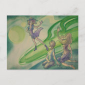 Comet Passerby Postkarte (Vorderseite)