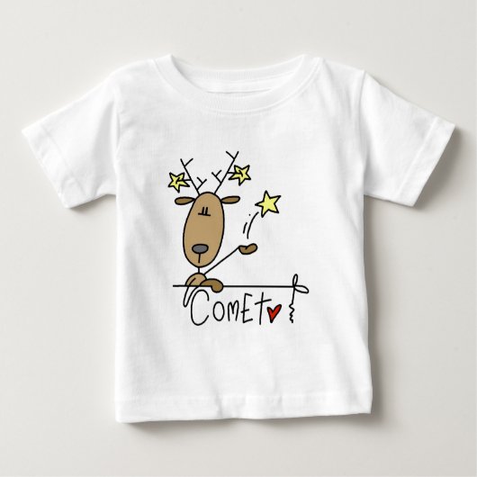Comet Reindeer Tshirts und Geschenke (Vorderseite)