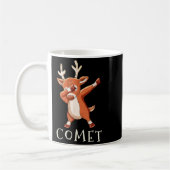 Comet Santas Reindeers Family Matching Outfit Chri Kaffeetasse (Links)