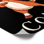 Comet Santas Reindeers Family Matching Outfit Chri Poster (Ecke)