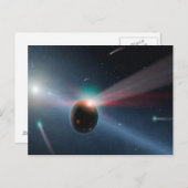 Comet Storm Postkarte (Vorne/Hinten)