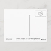 Comet Storm Postkarte (Rückseite)