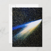 Comet West Postkarte (Vorne/Hinten)