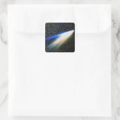 Comet West Quadratischer Aufkleber (Tasche)