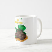 Comet World of Tanks St Patrick's Day Kaffeetasse (VorderseiteRechts)