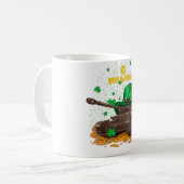 Comet World of Tanks St Patrick's Day Kaffeetasse (Vorderseite Links)