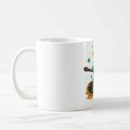 Comet World of Tanks St Patrick's Day Kaffeetasse (Links)