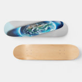 Comet's Celestial Dance Skateboard (Horizontal)