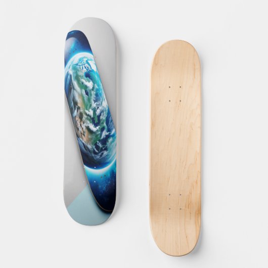 Comet's Celestial Dance Skateboard (Vorderseite)