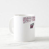 Comets der West Carter High School Kaffeetasse (Vorderseite Links)