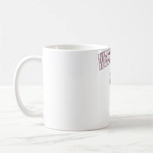 Comets der West Carter High School Kaffeetasse (Links)