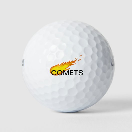 Comets Golf Balls Golfball (Vorderseite)