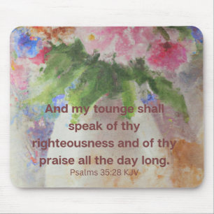 Comfort Bible Zitat Mousepad