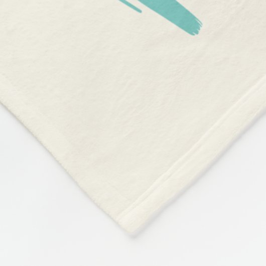 Comfort Care wird bald gut geschenkt Personalisier Fleecedecke (Ecke)