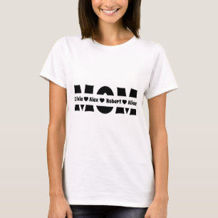 Comfort Colors Individuelles Mami-Shirt, Personali T-Shirt