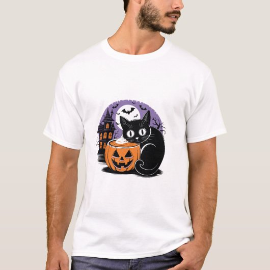 Comfort Colors Kids Halloween Shirt (Vorderseite)