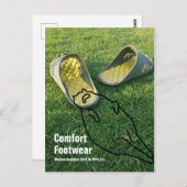Comfort Footwear Postkarte (Vorne/Hinten)