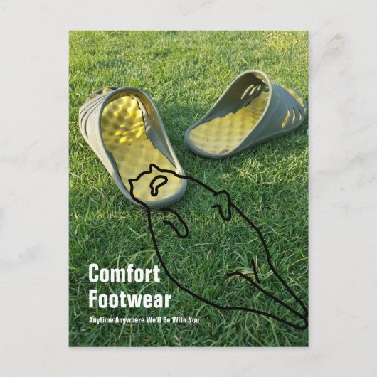 Comfort Footwear Postkarte (Vorderseite)