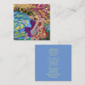 Comfort Gedicht für den Verlust von Tochter, Schwe Begleitkarte (Vorne/Hinten)