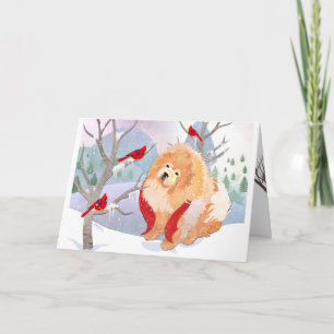 COMFORT & JOY Chow Art Cards Karte