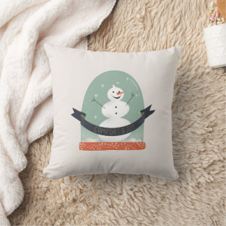 Comfort & Joy Snowman  Kissen