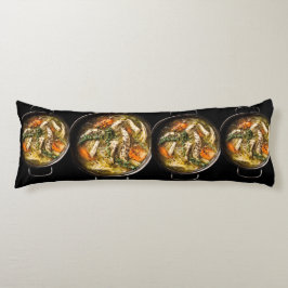 Comfort Kitchen Hühnersuppen-Body-Pillow – Gemütli Seitenschläferkissen