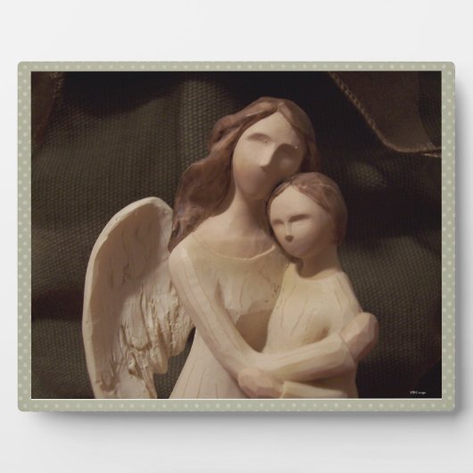 Comfort Me Angel Plaque Fotoplatte (Vorderseite)