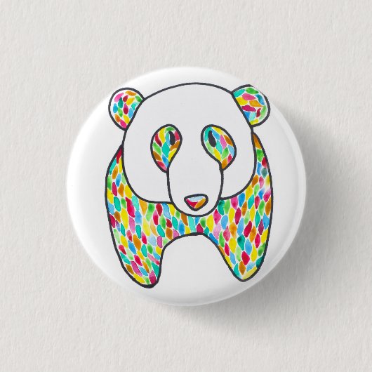 Comfort Panda Button von Megaflora (Vorderseite)