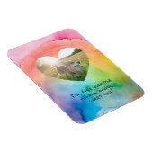 Comfort Remembrance Customizable Pet Sympathy  Magnet (Rechte Seite)