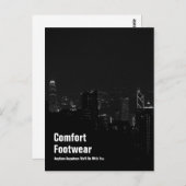 Comfort-Schuhe in Hong Kong Night View Postkarte (Vorne/Hinten)