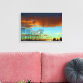 Comfort_Stretched Canvas Print Leinwanddruck (Insitu (Wohnzimmer))