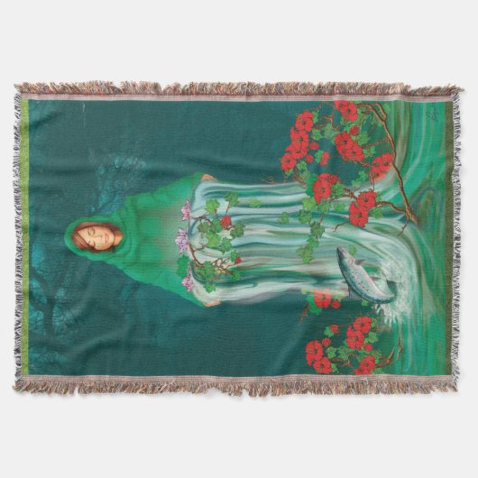 Comfort Throw mit göttlichem weiblichen Einfluss Decke (Vorderseite)