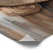 Comfort With Him, Christian Wall Art, Jesus Hugs  Poster (Ecke)