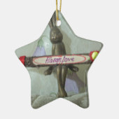 Comfort zone Hakuna Matata Immer Liebe Geschenke f Keramik Ornament (Links)