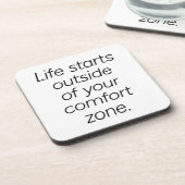 Comfort Zone Hard Plastic Untersetzer (Linke Seite)