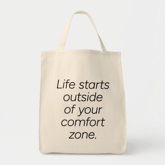 Comfort Zone Lebensmittelgeschäft Tote Bag Tragetasche (Vorne)