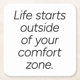 Comfort Zone Paper Untersetzer