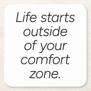 Comfort Zone Paper Untersetzer