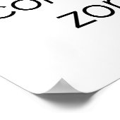 Comfort Zone Poster (Ecke)