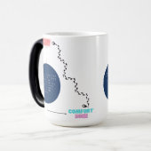 Comfort Zone vs Glory Pathway Design (Schwarzer Sc Verwandlungstasse (Vorderseite Links)