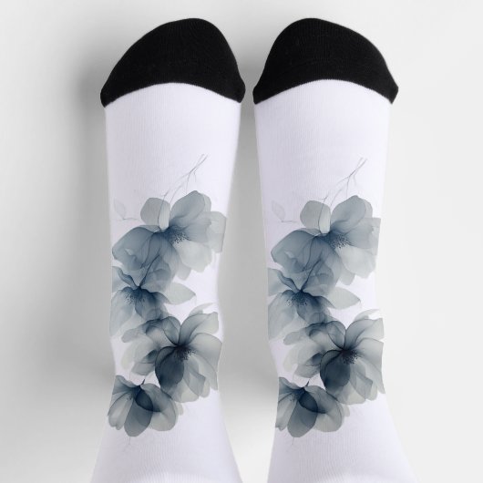 comfortable and flowerie socken (Oben)