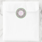 Comfortable and pretty  classic round sticker (Tasche)