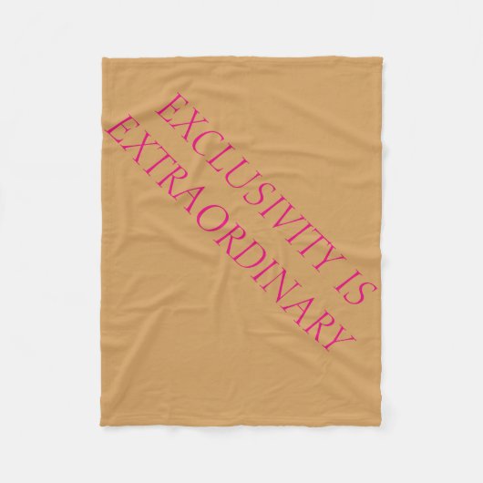 ComfortableFleece Decke (Vorderseite)