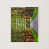 Comforting Bibelverse von Sprichwörtern 3:5-6 Puzzle (Vertikal)