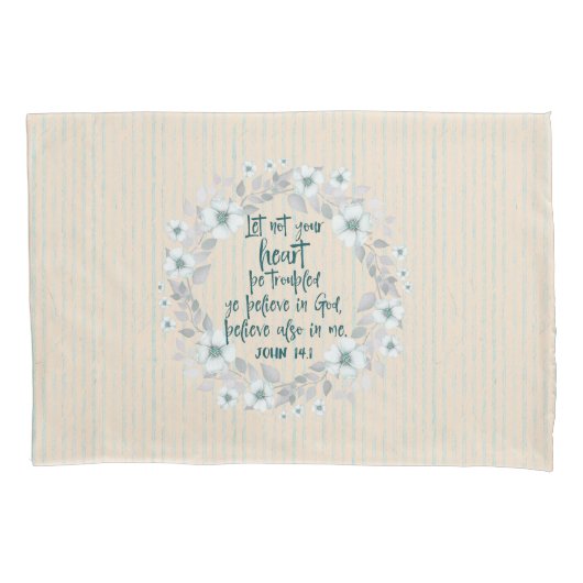 Comforting Bible Verse Kissenbezug (Vorderseite)