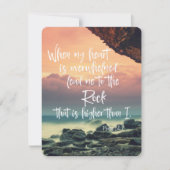 Comforting Psalms Bible Verse (Vorderseite)