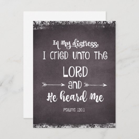Comforting Psalms Bible Verse Cards (Vorne/Hinten)