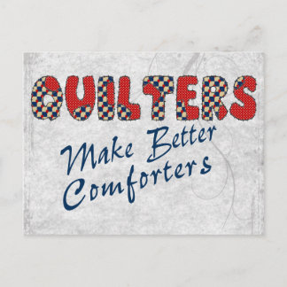 Comforting Quilters Postkarte